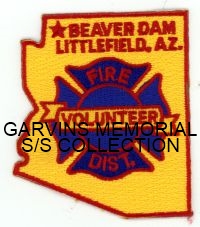Z ARIZONA,BEAVER DAM LITTLEFIELD FIRE DISTRICT VOLUNTEER 1